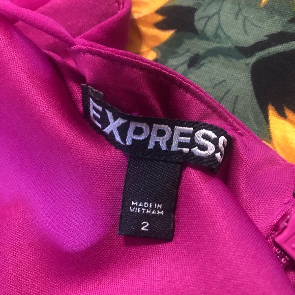 Strappy Pink/Magenta Dress - Picture 3 of 3